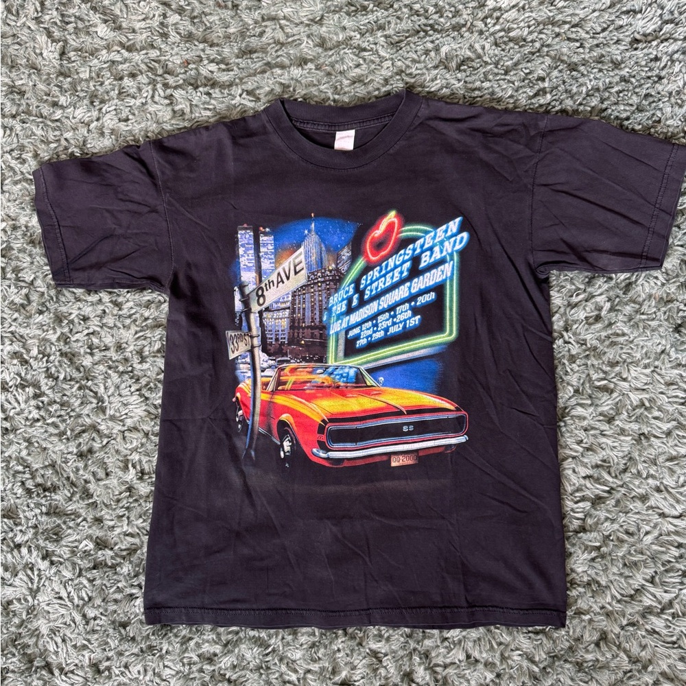 Bruce Springsteen Vintage T Shirt Men's L NYC MSG 2000 Sold Out